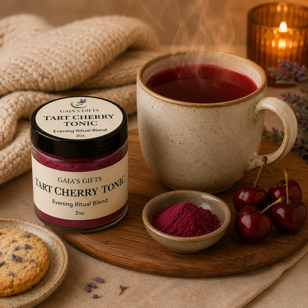 Tart Cherry Tonic — Nightly Sleep Elixir