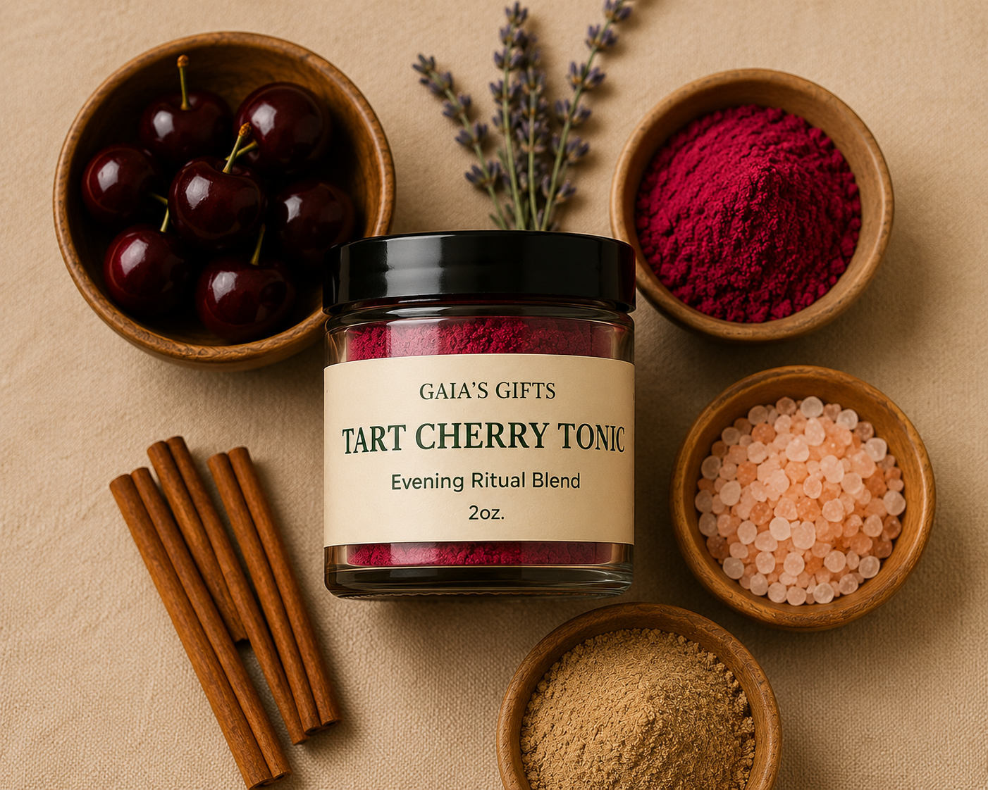 Tart Cherry Tonic — Nightly Sleep Elixir