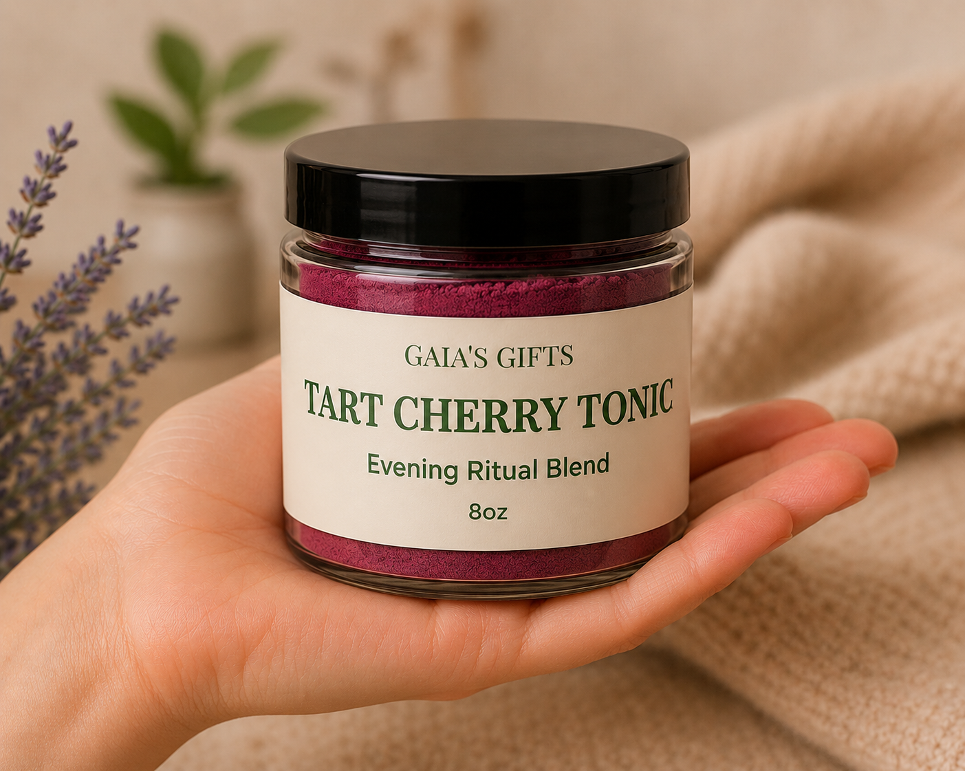Tart Cherry Tonic — Nightly Sleep Elixir