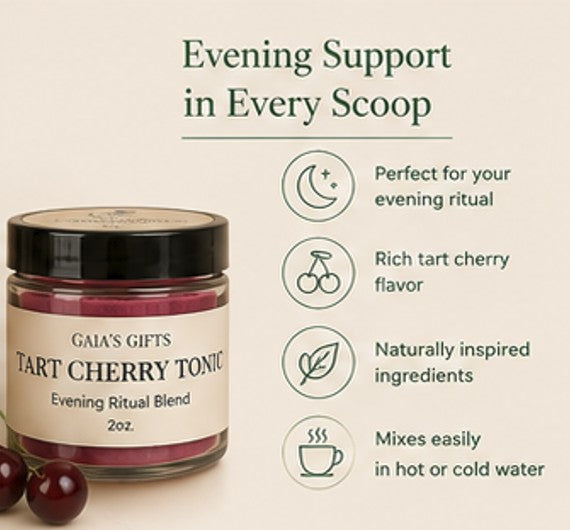 Tart Cherry Tonic — Nightly Sleep Elixir